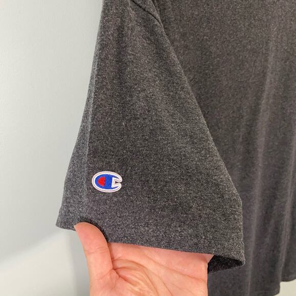 Champion Men's Grey Ohio State Buckeye Football Short Sleeve Tee Size XL - Picture 3 of 8